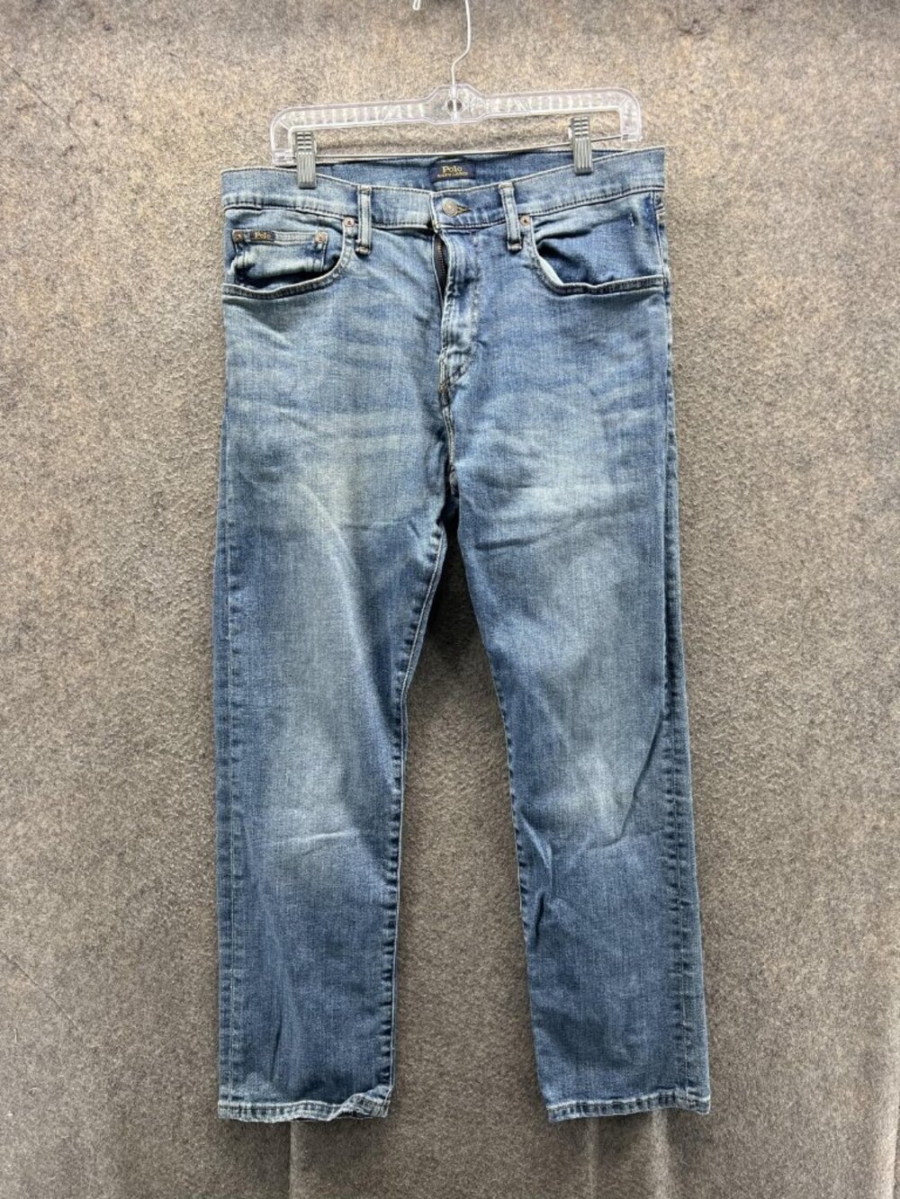 Polo Ralph Lauren Jeans Mens 32x30 Blue Regular Fit Straight Denim Medium Wash